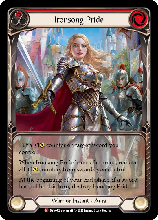 Ironsong Pride (Extended Art) [DYN072] (Dynasty)  Rainbow Foil | RetroPlay Games
