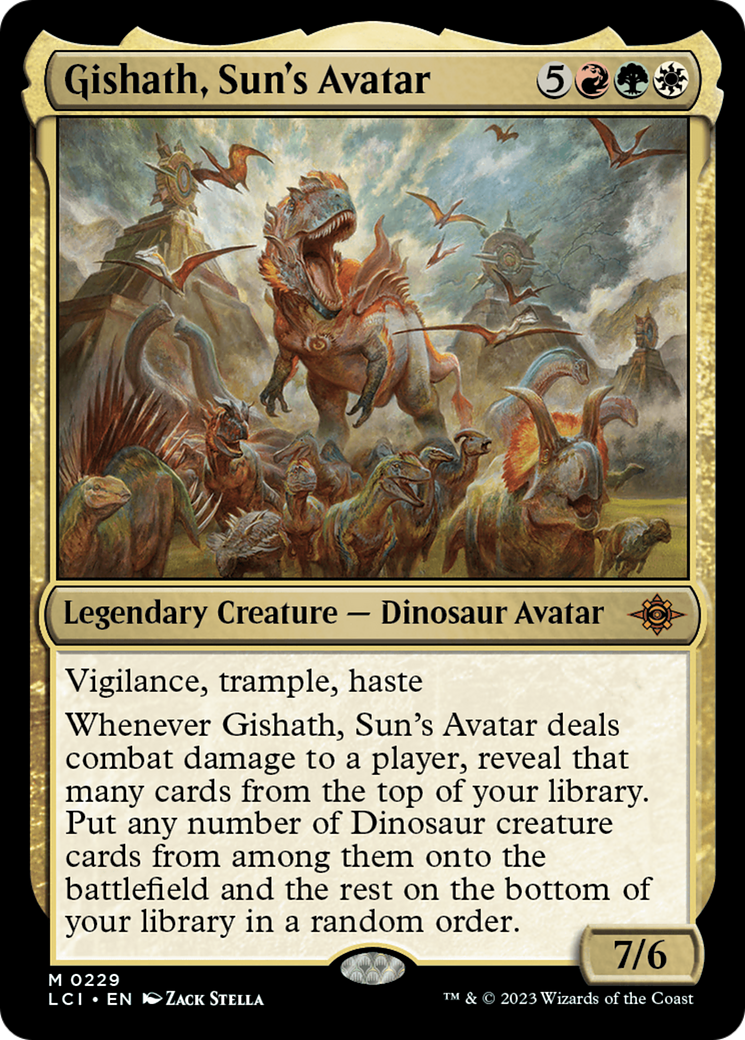 Gishath, Sun's Avatar [The Lost Caverns of Ixalan] | RetroPlay Games