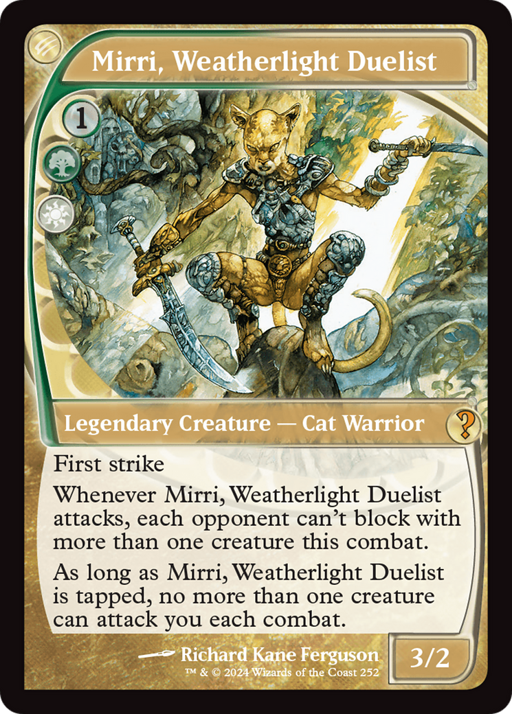 Mirri, Weatherlight Duelist (Future Sight) [Mystery Booster 2] | RetroPlay Games