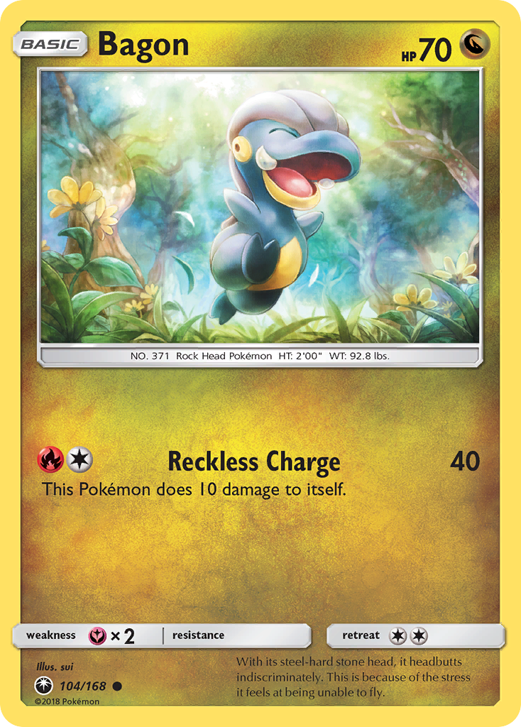 Bagon (104/168) [Sun & Moon: Celestial Storm] | RetroPlay Games
