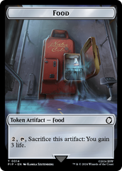 Robot // Food (0014) Double-Sided Token [Fallout Tokens] | RetroPlay Games