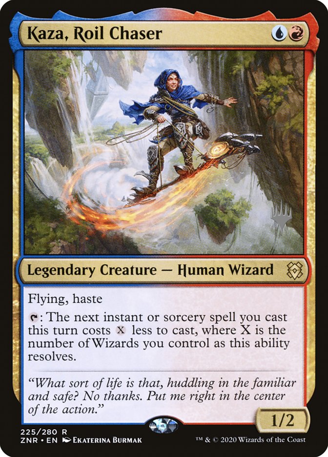 Kaza, Roil Chaser (Promo Pack) [Zendikar Rising Promos] | RetroPlay Games