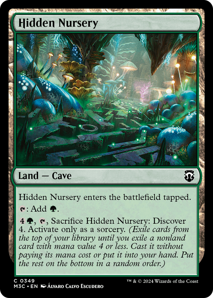 Hidden Nursery (Ripple Foil) [Modern Horizons 3 Commander] | RetroPlay Games