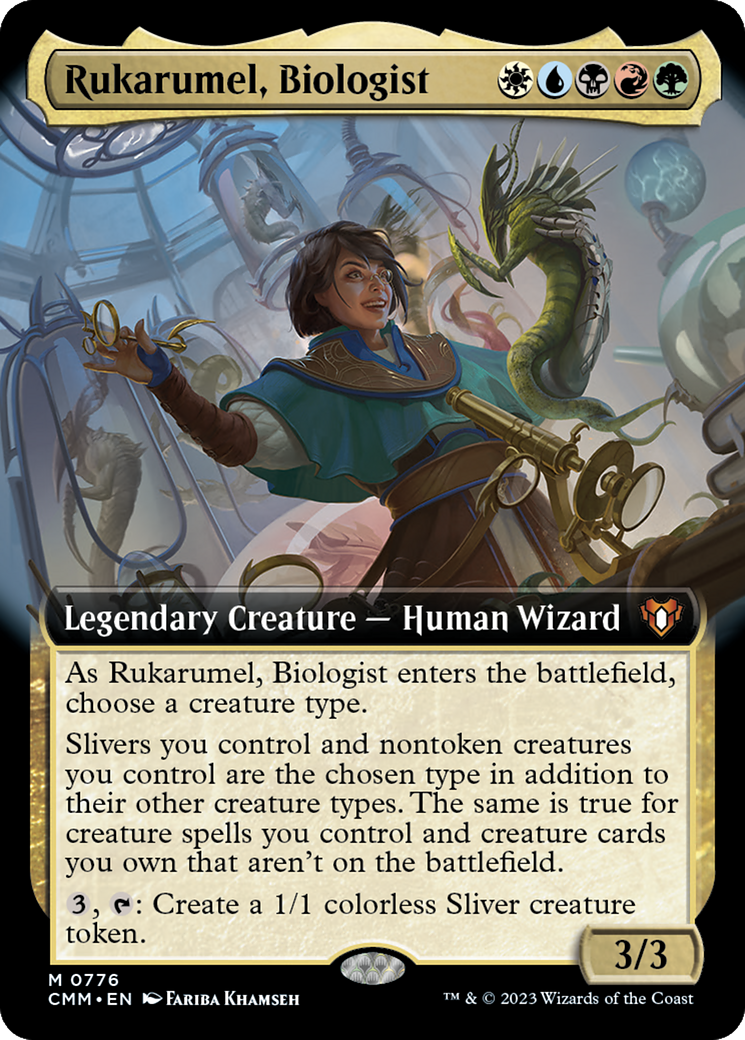 Rukarumel, Biologist (Extended Art) [Commander Masters] | RetroPlay Games