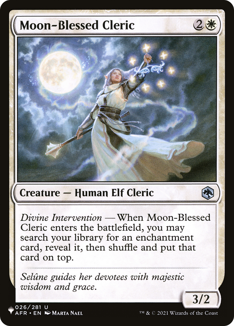 Moon-Blessed Cleric [The List] | RetroPlay Games