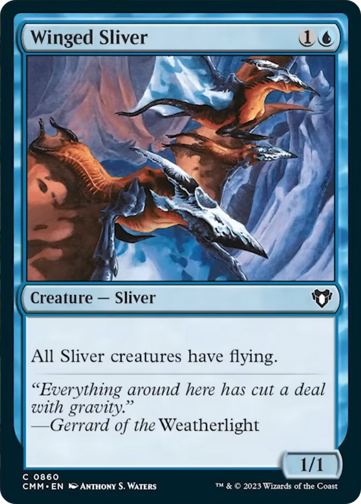 Winged Sliver [Commander Masters] | RetroPlay Games