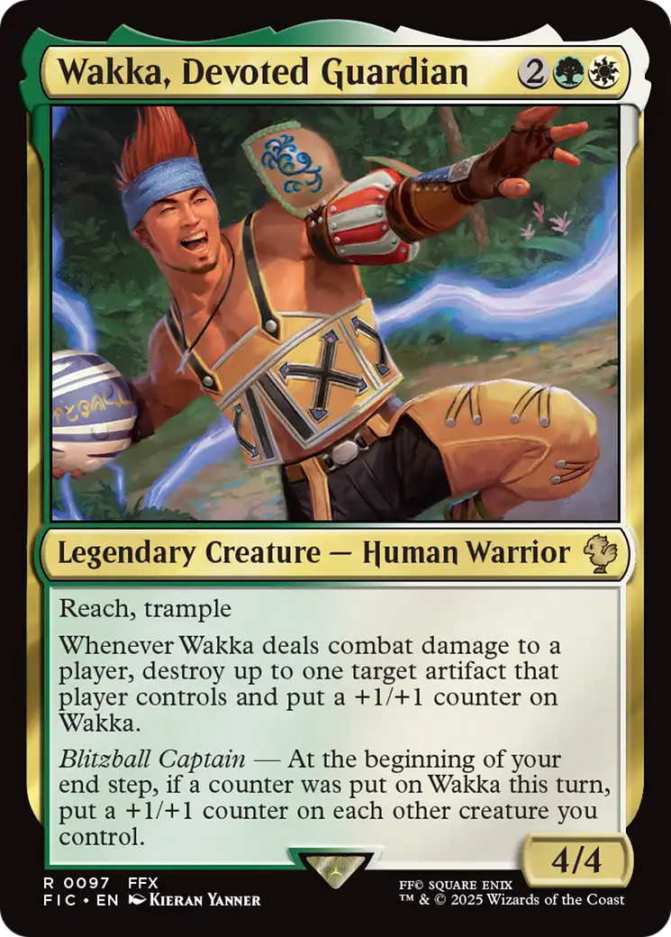 Wakka, Devoted Guardian [FINAL FANTASY Commander] | RetroPlay Games