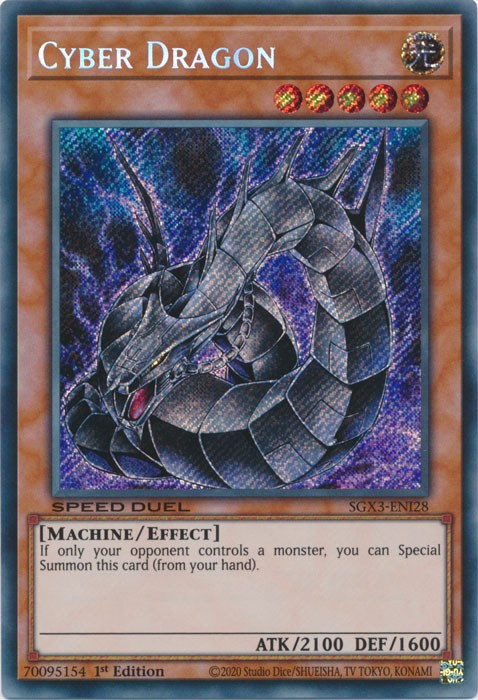 Cyber Dragon [SGX3-ENI28] Secret Rare | RetroPlay Games