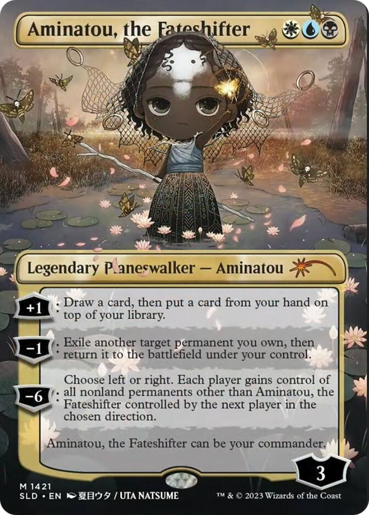 Aminatou, the Fateshifter (Rainbow Foil) [Secret Lair Drop Series] | RetroPlay Games