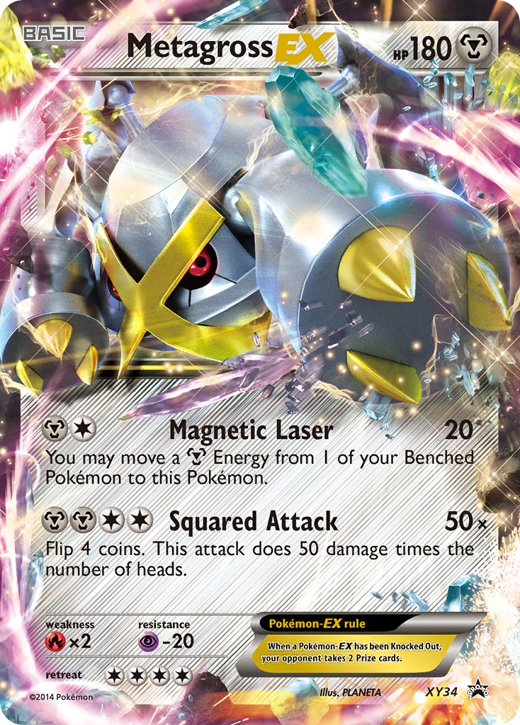 Metagross EX (XY34) [XY: Black Star Promos] | RetroPlay Games
