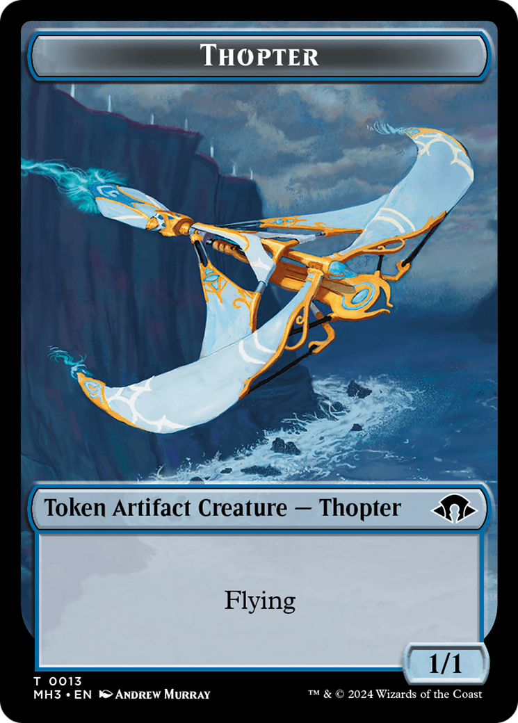 Phyrexian Germ // Thopter Double-Sided Token [Modern Horizons 3 Tokens] | RetroPlay Games