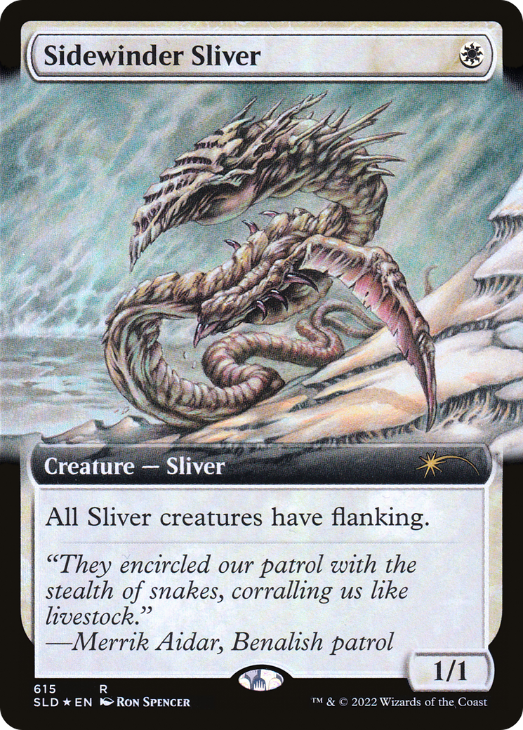 Sidewinder Sliver (Extended Art) [Secret Lair Drop Promos] | RetroPlay Games