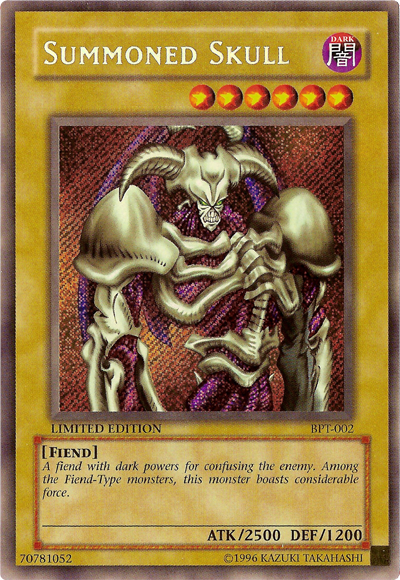 Summoned Skull [BPT-002] Secret Rare | RetroPlay Games