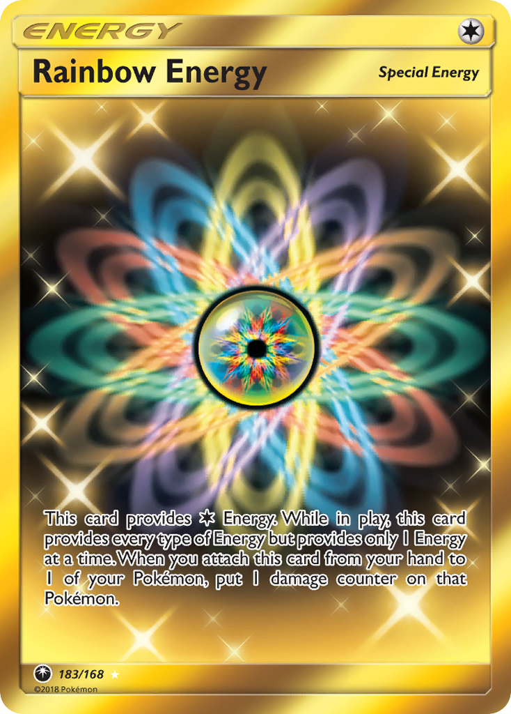 Rainbow Energy (183/168) [Sun & Moon: Celestial Storm] | RetroPlay Games
