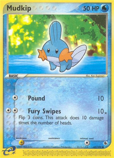 Mudkip (60/109) [EX: Ruby & Sapphire] | RetroPlay Games