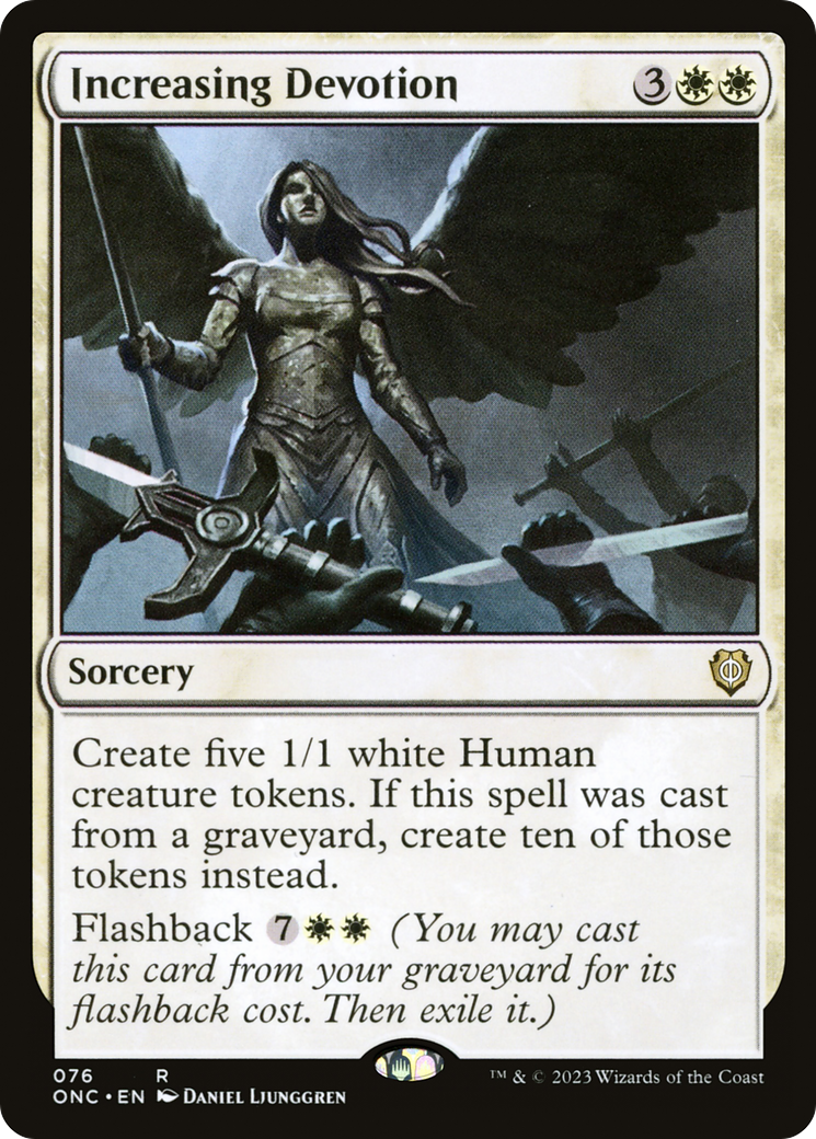 Increasing Devotion [Phyrexia: All Will Be One Commander] | RetroPlay Games