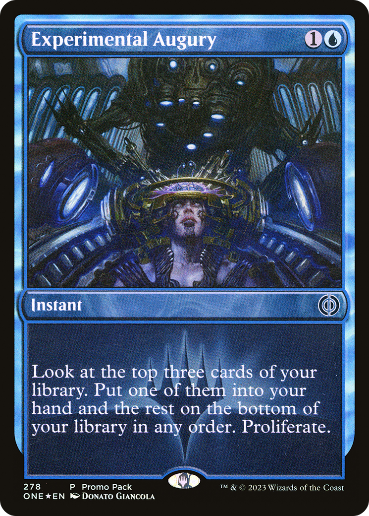 Experimental Augury (Promo Pack) [Phyrexia: All Will Be One Promos] | RetroPlay Games