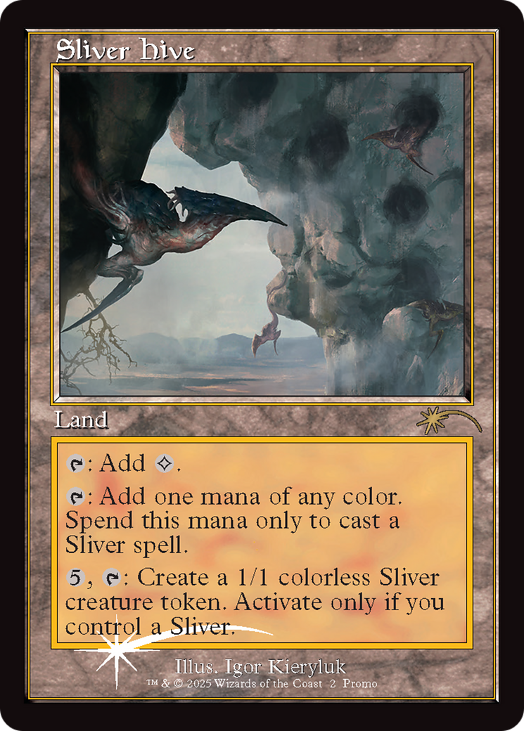 Sliver Hive (Retro Frame) [Secret Lair Drop Series] | RetroPlay Games