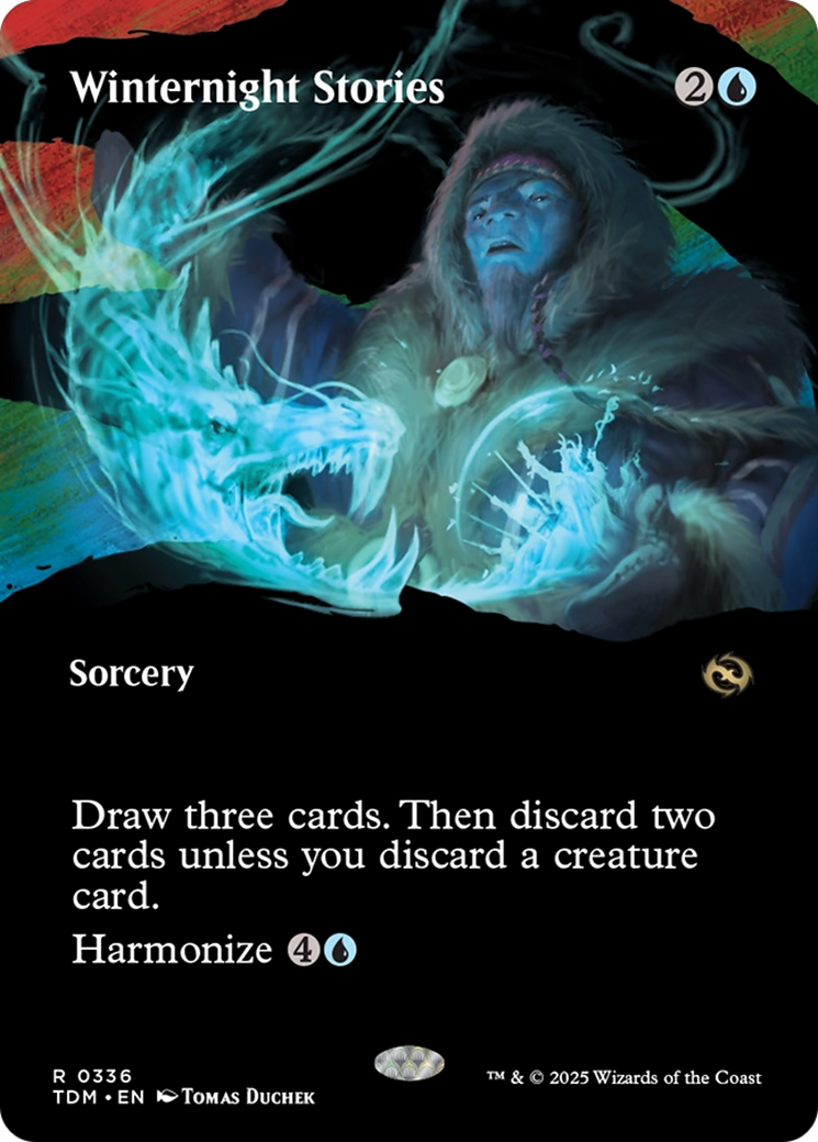 Winternight Stories (Borderless) [Tarkir: Dragonstorm] | RetroPlay Games