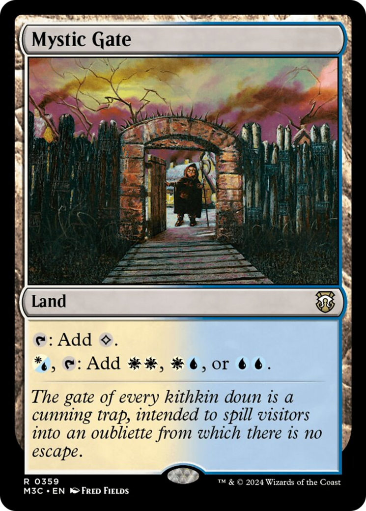 Mystic Gate (Ripple Foil) [Modern Horizons 3 Commander] | RetroPlay Games