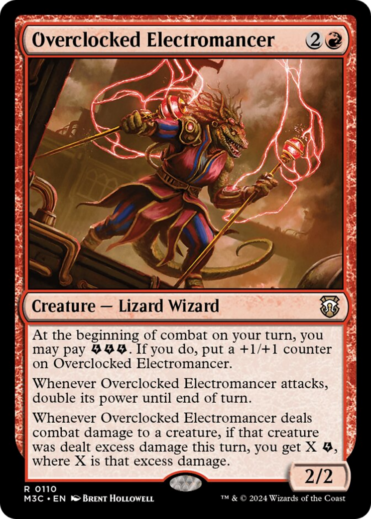 Overclocked Electromancer [Modern Horizons 3 Commander] | RetroPlay Games