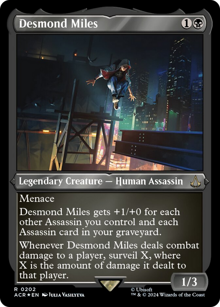 Desmond Miles (Foil Etched) [Assassin's Creed] | RetroPlay Games