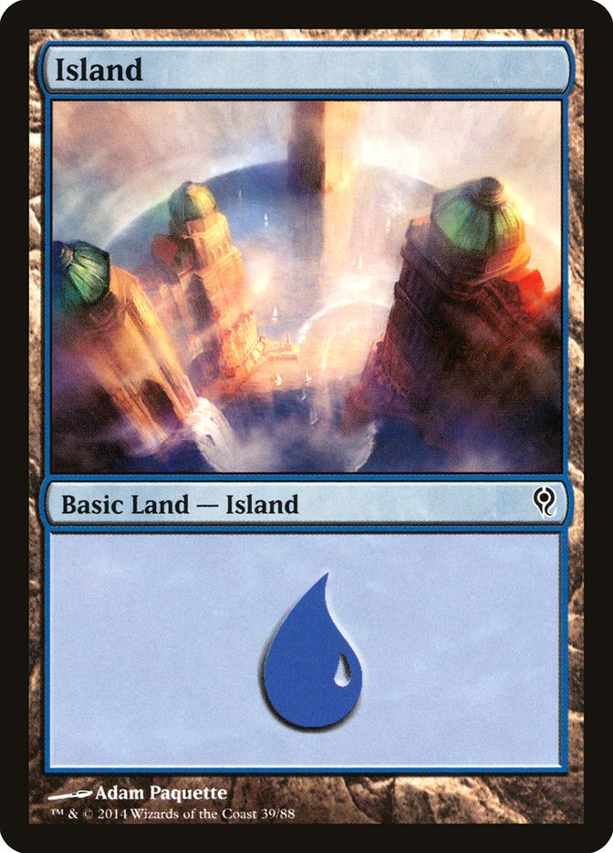 Island (39) [Duel Decks: Jace vs. Vraska] | RetroPlay Games