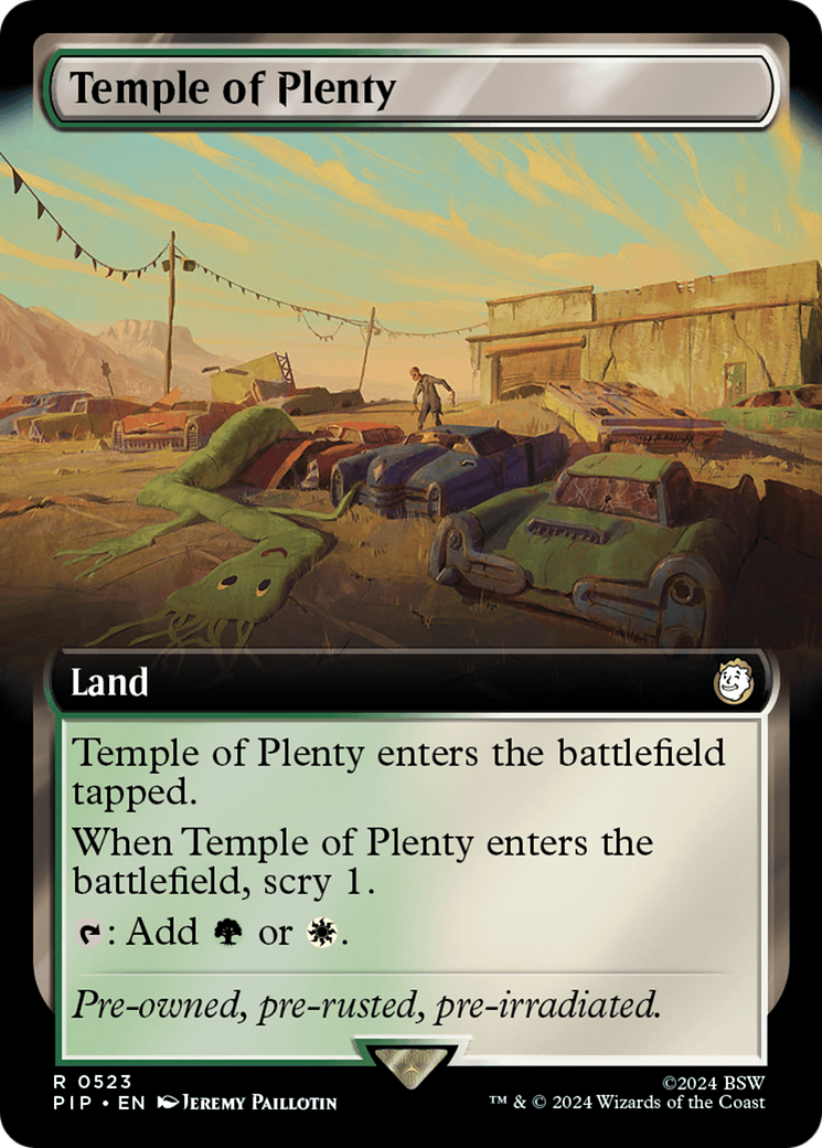 Temple of Plenty (Extended Art) [Fallout] | RetroPlay Games