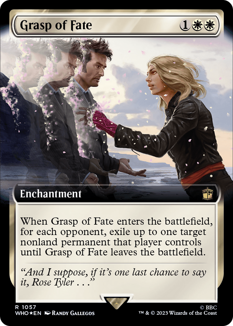 Grasp of Fate (Extended Art) (Surge Foil) [Doctor Who] | RetroPlay Games