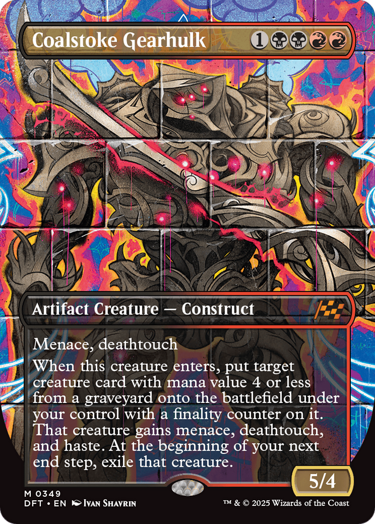 Coalstoke Gearhulk (Borderless) [Aetherdrift] | RetroPlay Games