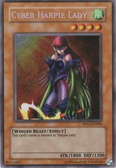 Cyber Harpie Lady [RP01-EN096] Secret Rare | RetroPlay Games