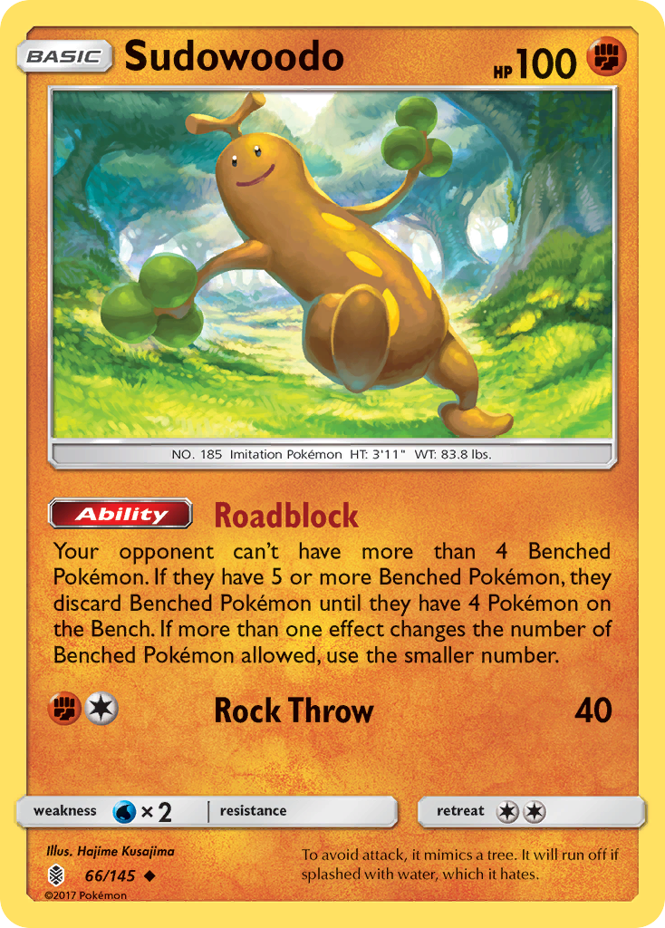 Sudowoodo (66/145) [Sun & Moon: Guardians Rising] | RetroPlay Games