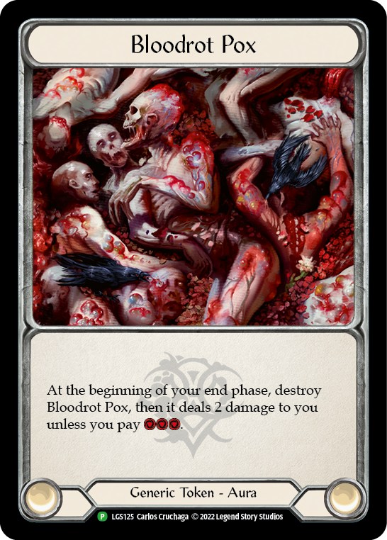 Bloodrot Pox // Frailty [LGS125 // LGS126] (Promo)  Cold Foil | RetroPlay Games