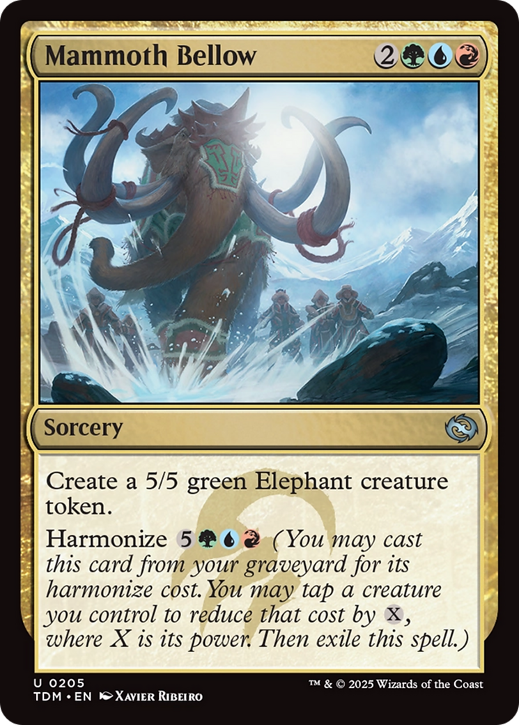 Mammoth Bellow [Tarkir: Dragonstorm] | RetroPlay Games