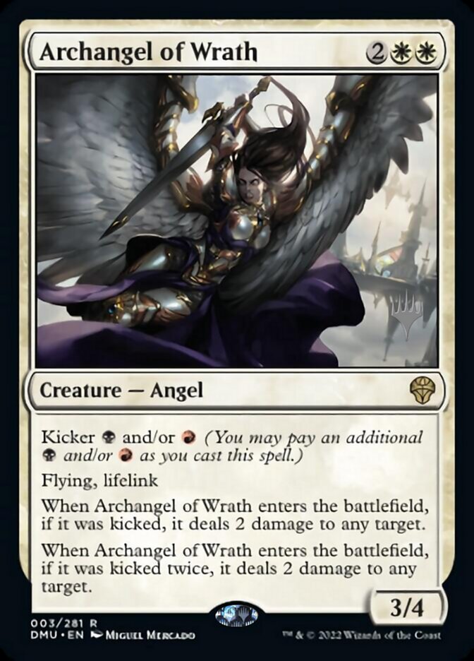 Archangel of Wrath (Promo Pack) [Dominaria United Promos] | RetroPlay Games
