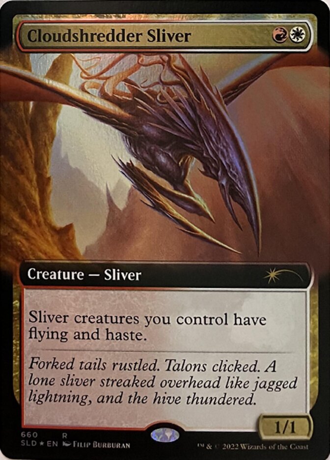 Cloudshredder Sliver (Extended Art) [Secret Lair Drop Promos] | RetroPlay Games