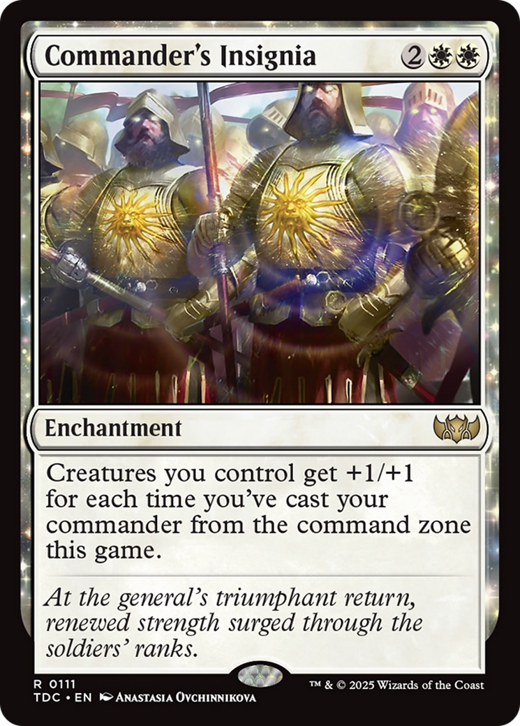 Commander's Insignia [Tarkir: Dragonstorm Commander] | RetroPlay Games