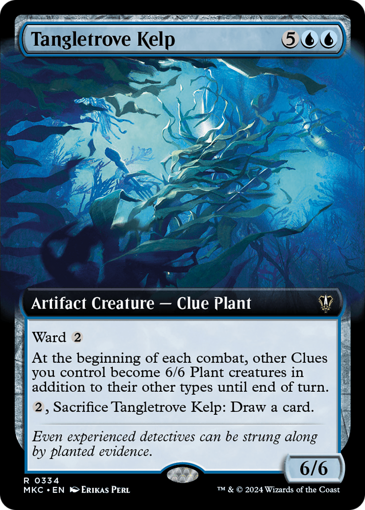 Tangletrove Kelp (Extended Art) [Murders at Karlov Manor Commander] | RetroPlay Games