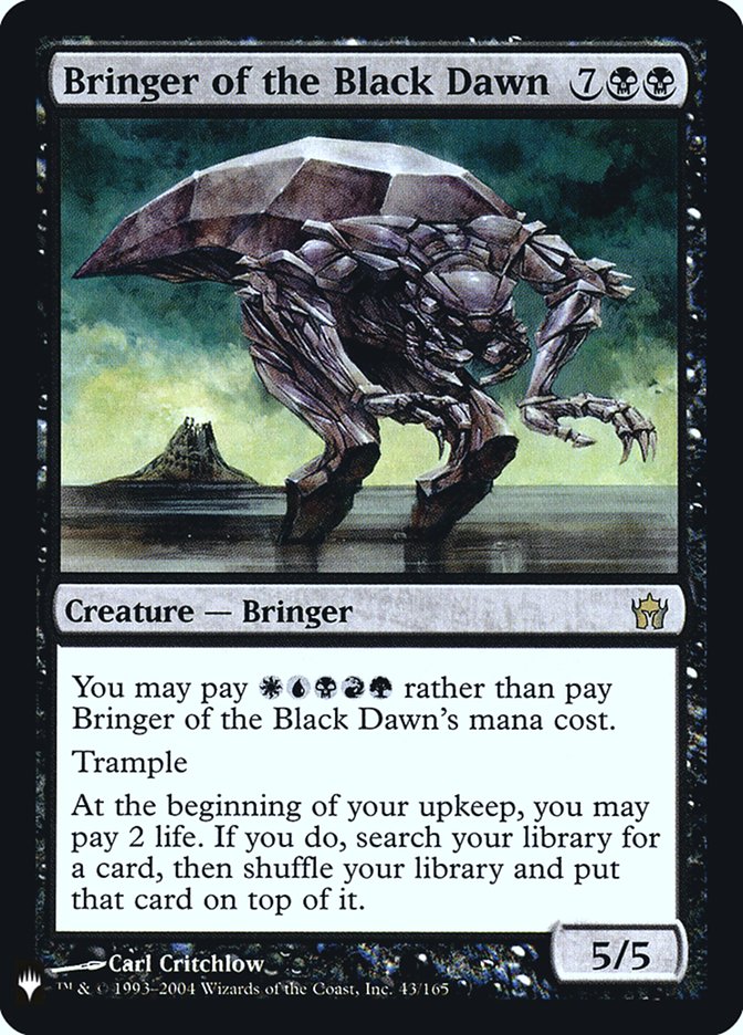 Bringer of the Black Dawn [Mystery Booster] | RetroPlay Games