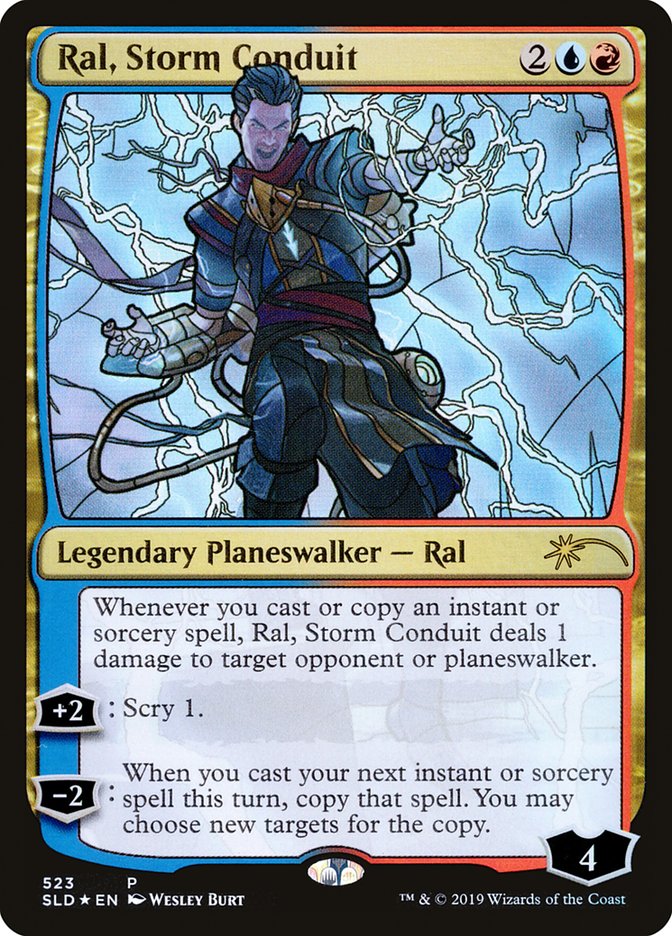 Ral, Storm Conduit (Stained Glass) [Secret Lair Drop Promos] | RetroPlay Games