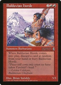 Balduvian Horde (Oversized) [Oversize Cards] | RetroPlay Games