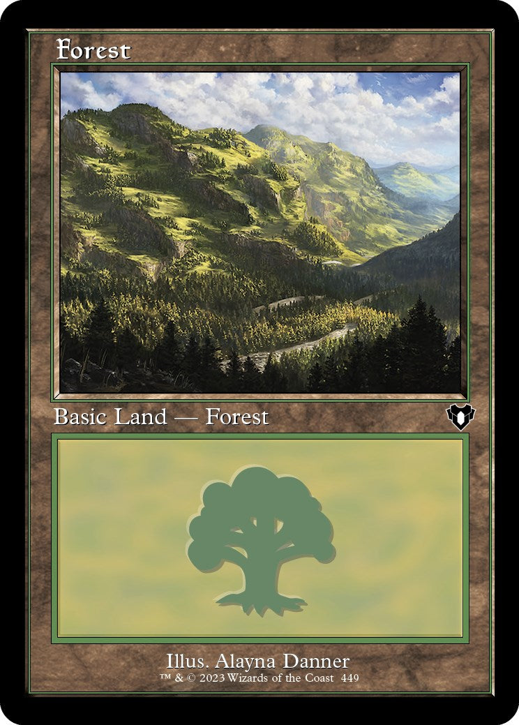 Forest (449) (Retro) [Commander Masters] | RetroPlay Games