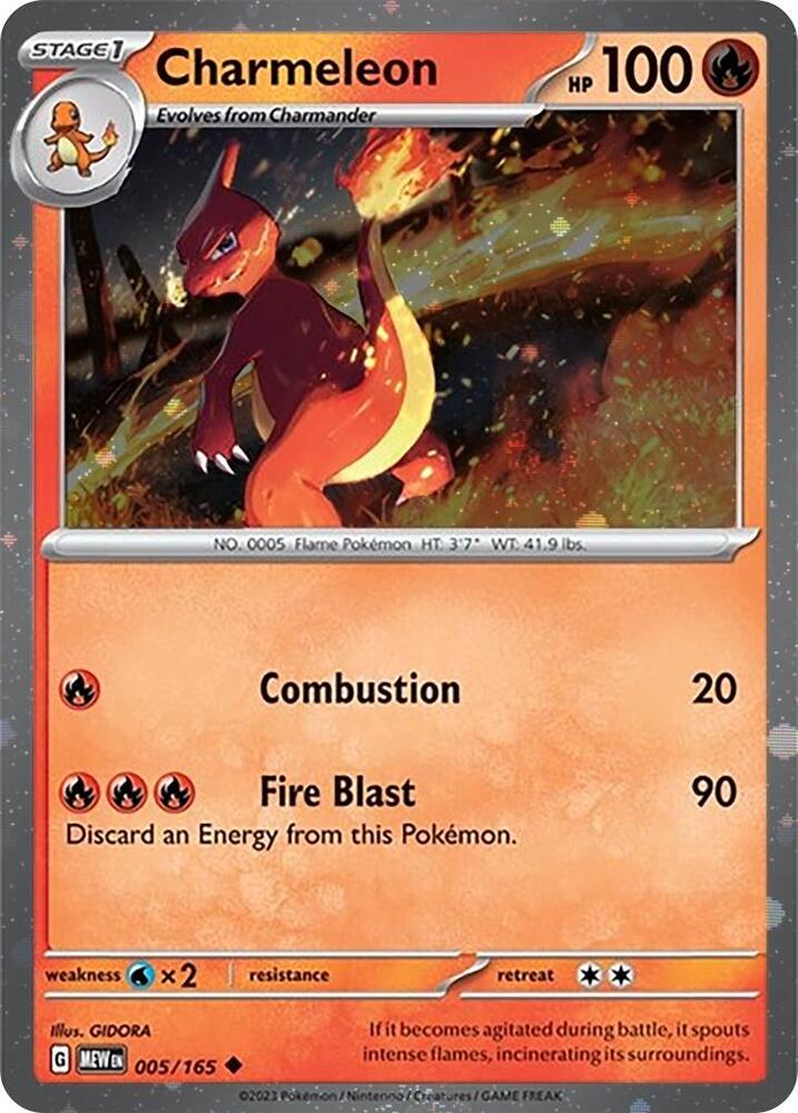 Charmeleon (005) (Cosmos Holo) [Scarlet & Violet: Black Star Promos] | RetroPlay Games