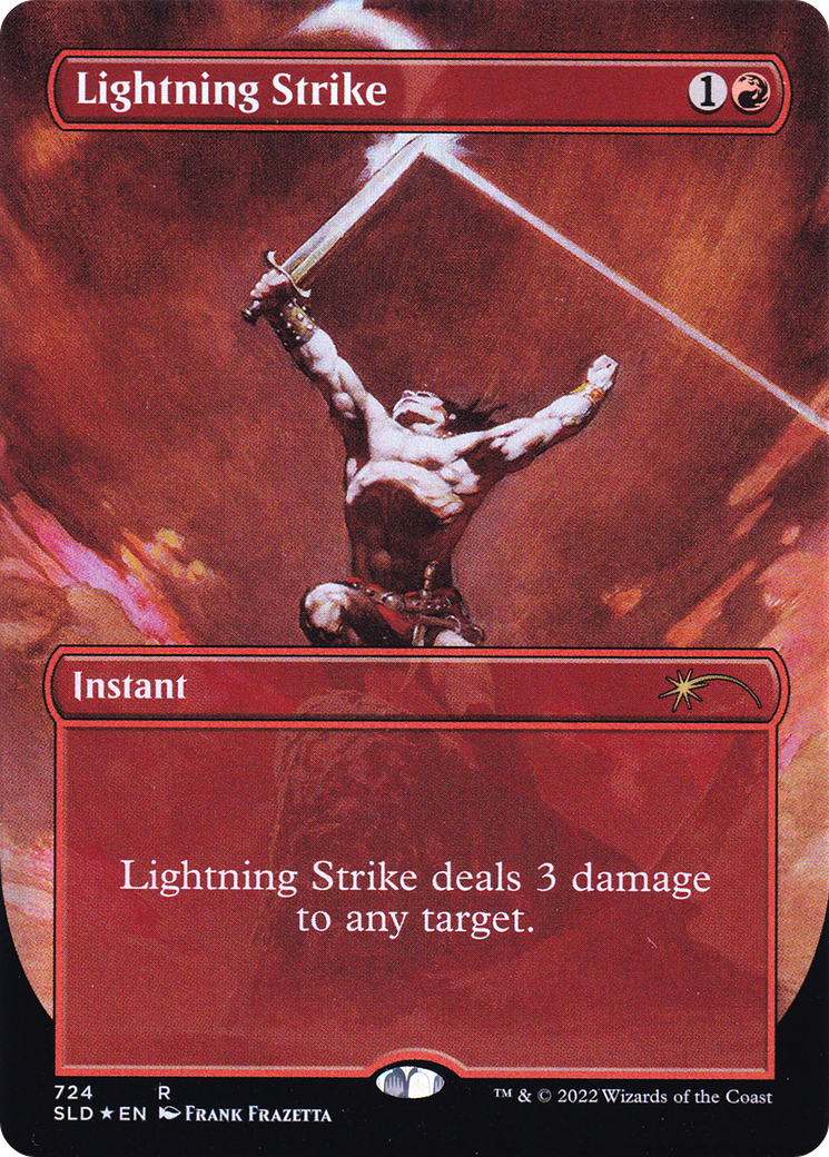 Lightning Strike (Borderless) [Secret Lair Drop Promos] | RetroPlay Games