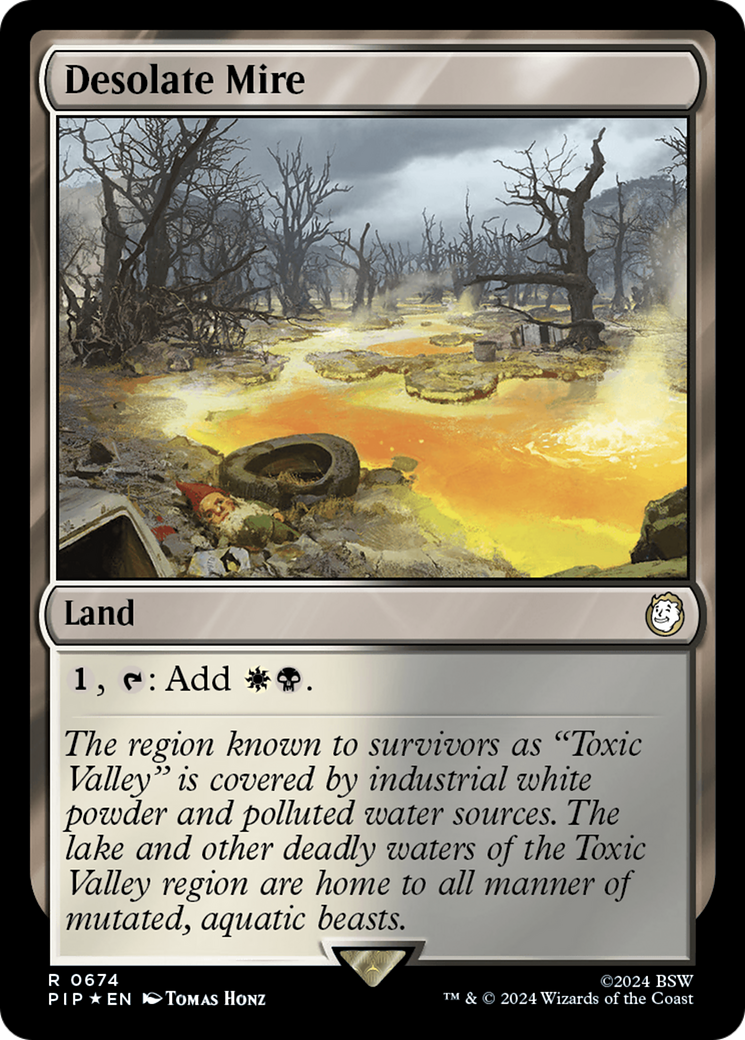 Desolate Mire (Surge Foil) [Fallout] | RetroPlay Games