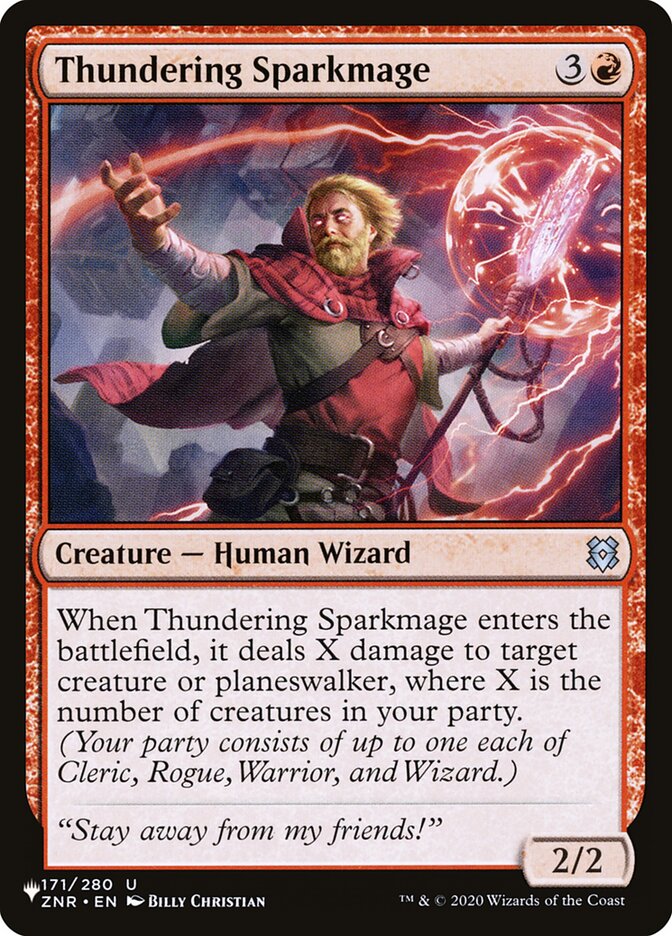 Thundering Sparkmage [The List] | RetroPlay Games