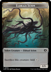 Eldrazi Scion // Phyrexian Beast Double-Sided Token [Commander Masters Tokens] | RetroPlay Games