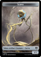 Servo // Construct (0041) Double-Sided Token [Commander Masters Tokens] | RetroPlay Games