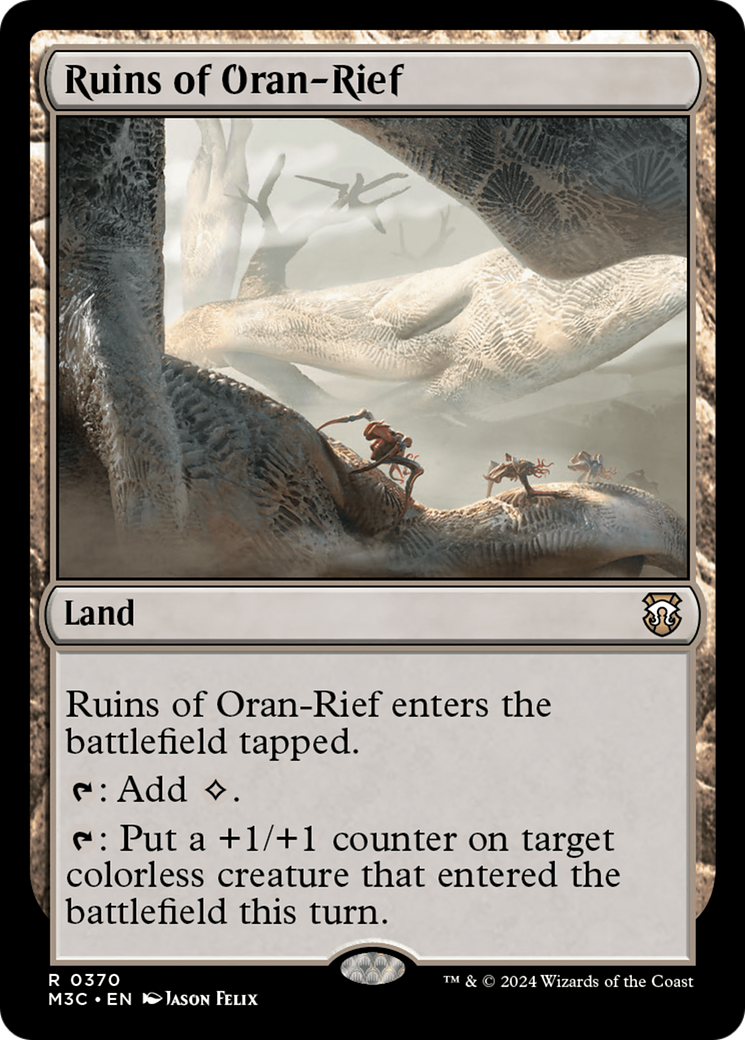 Ruins of Oran-Rief (Ripple Foil) [Modern Horizons 3 Commander] | RetroPlay Games