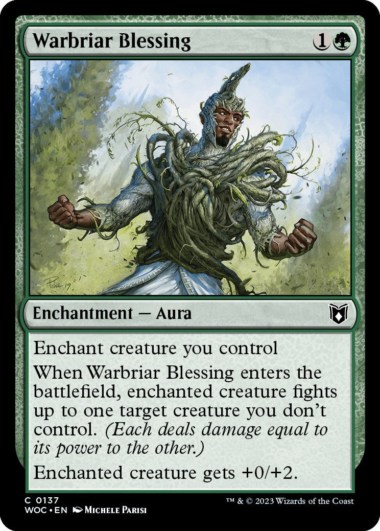 Warbriar Blessing [Wilds of Eldraine Commander] | RetroPlay Games